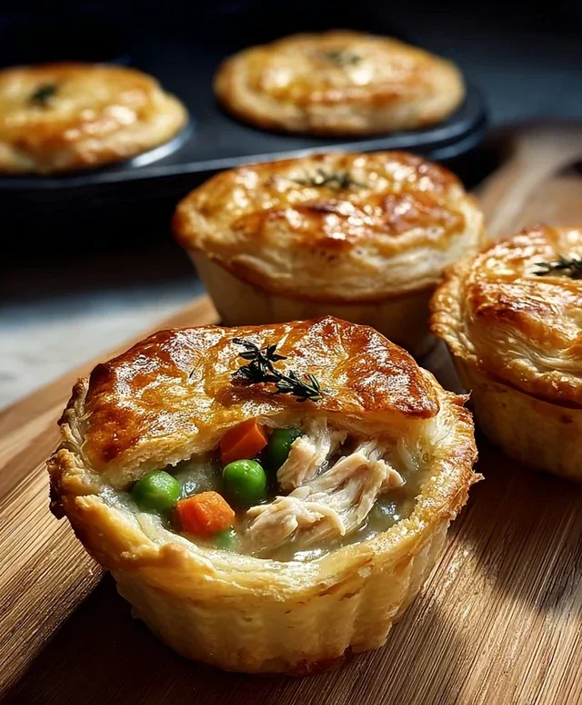 Mini Chicken Pot Pies