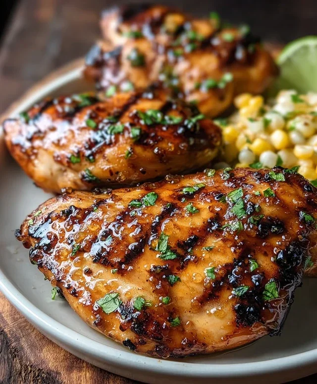 Grilled Hot Honey Chicken