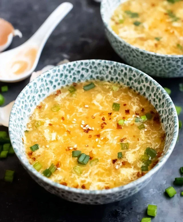 Homemade Egg Drop Soup (Keto & Gluten Free)