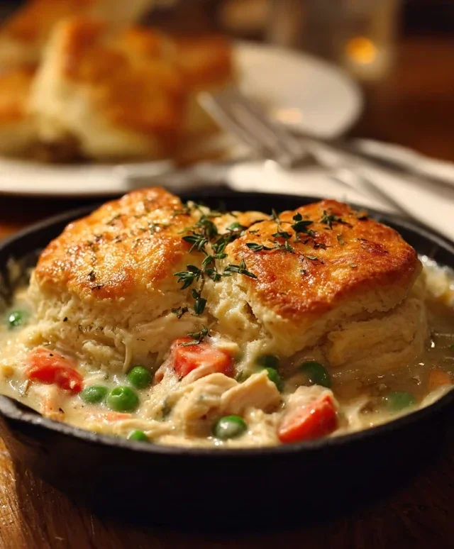 red lobster biscuit chicken pot pie