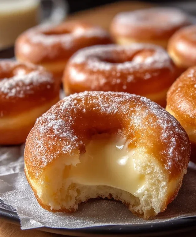 Milky Cheese Donuts