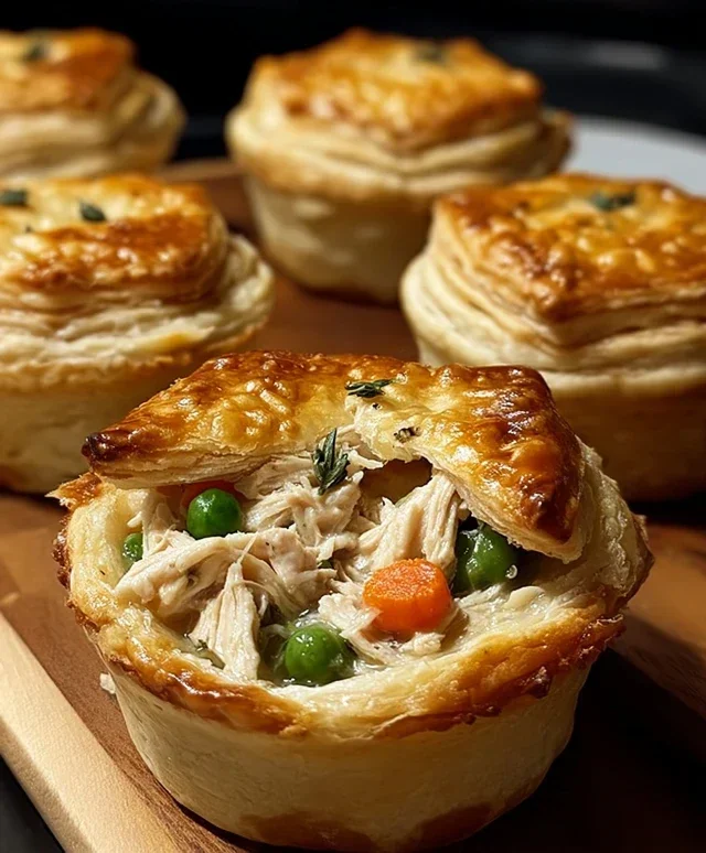 Mini Chicken Pot Pies