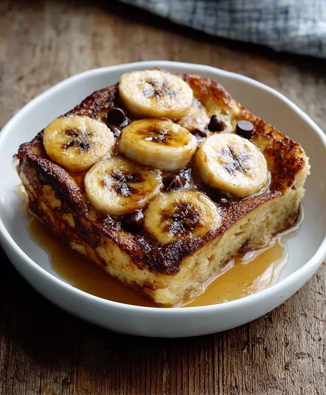 Gluten Free Banana Pancake Bake