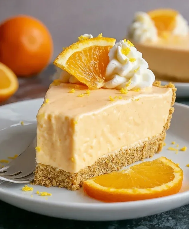 Orange Creamsicle Pie