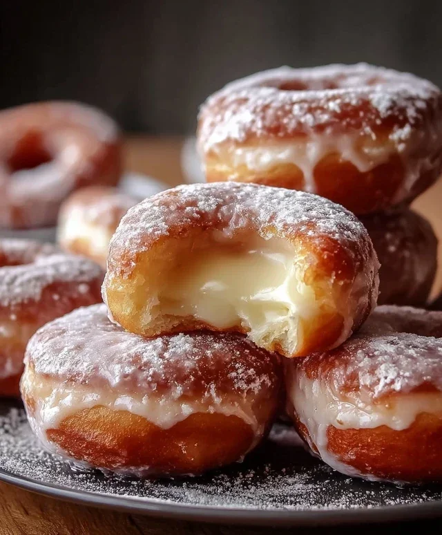 Milky Cheese Donuts