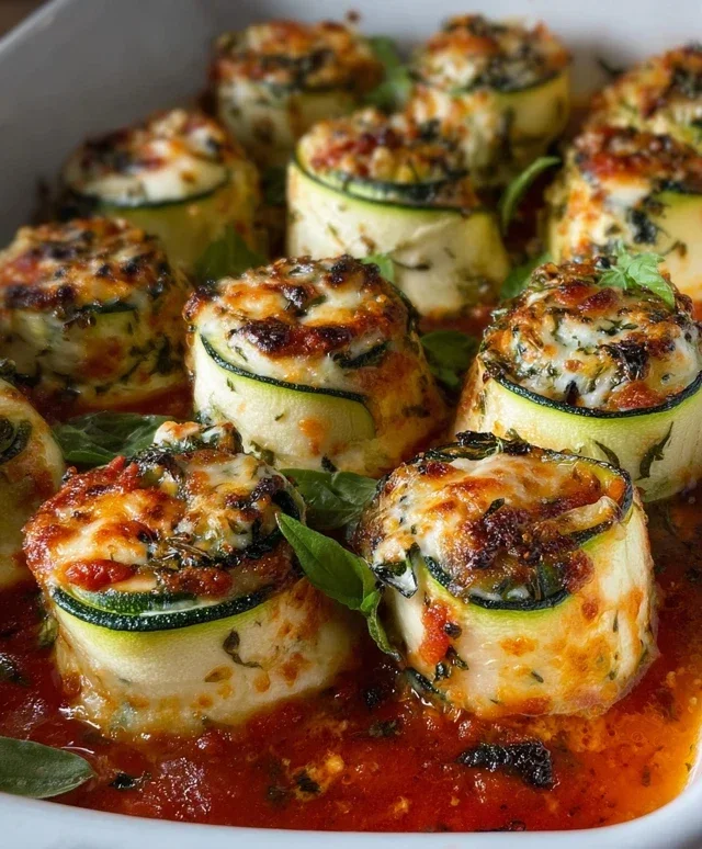 Vegan Zucchini Rollatini
