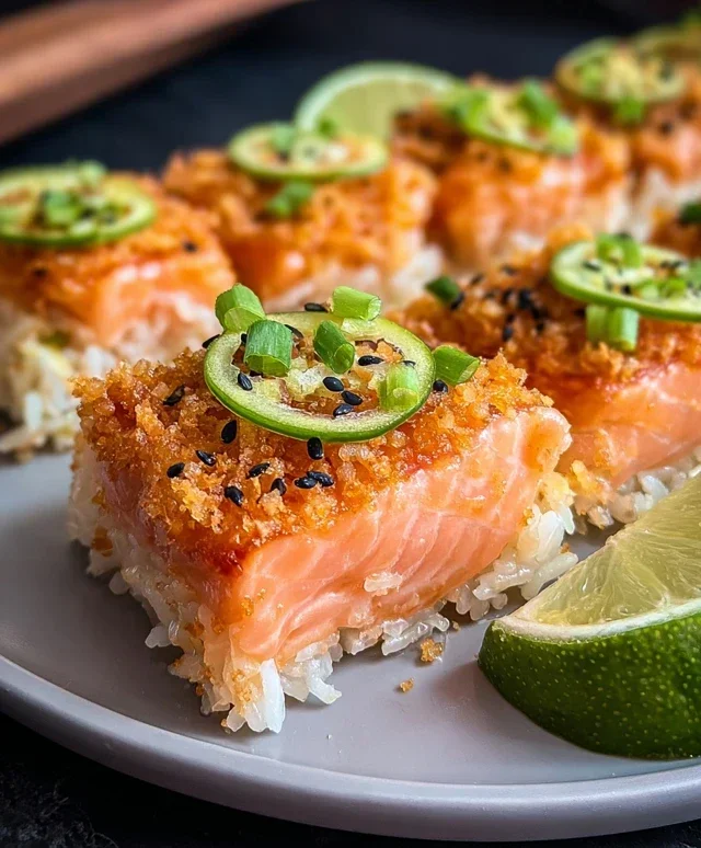 Salmon Crispy Rice