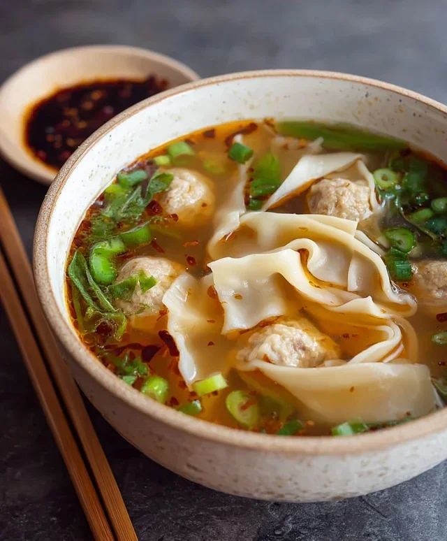 Naked Wonton Soup