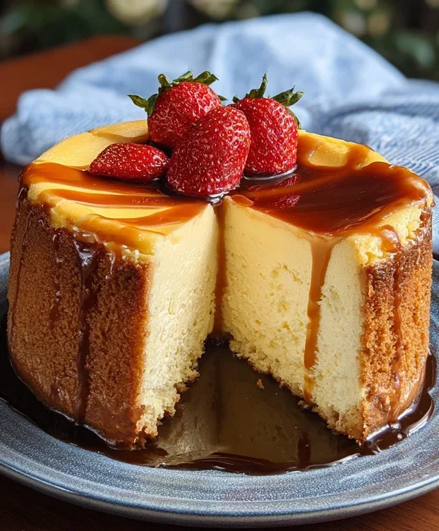 Cheesecake with Pound Cake Center
