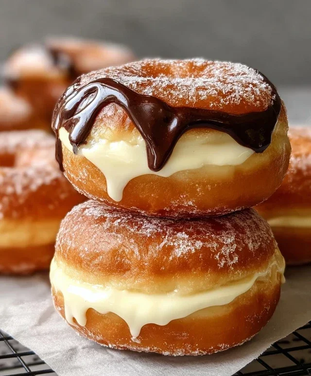 Bailey's Cheesecake Doughnuts