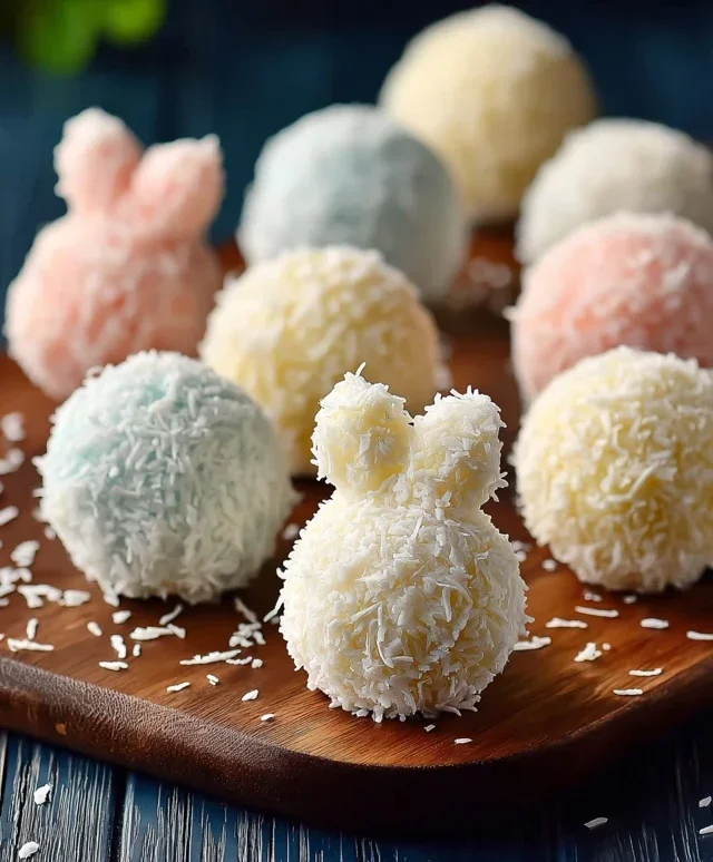 Easter Bunny Coconut Tails