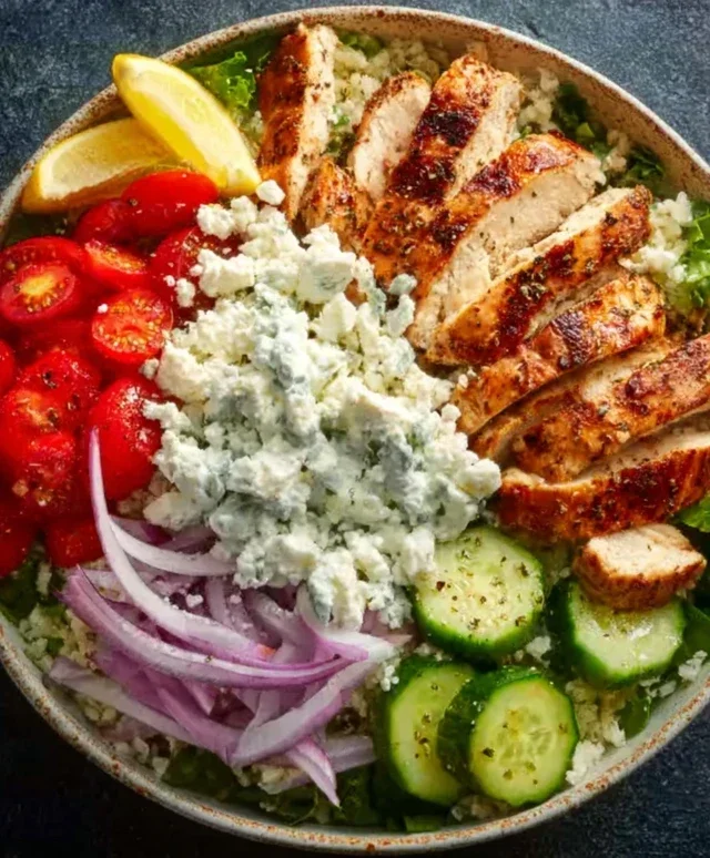 Greek Chicken Bowls