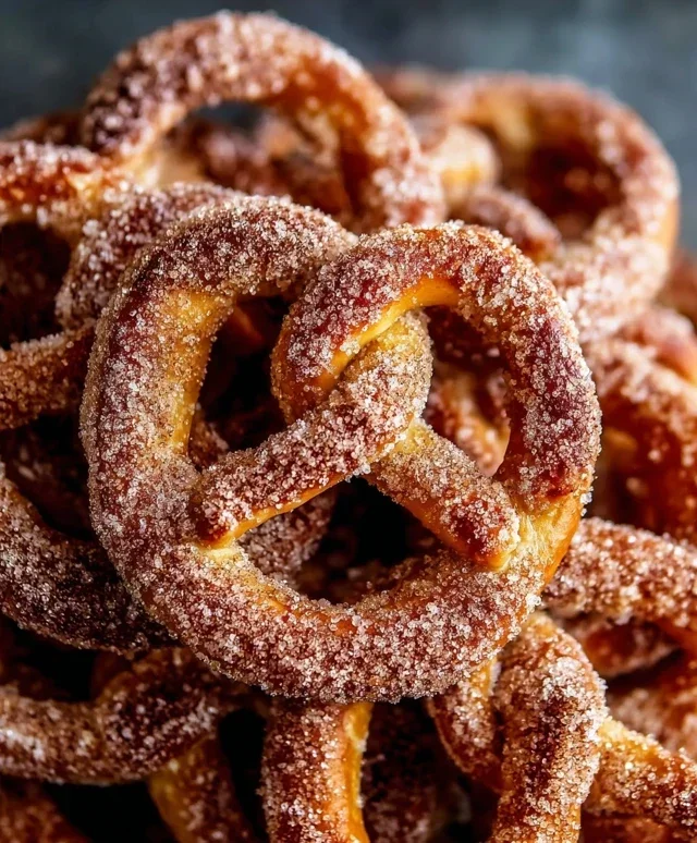 Cinnamon Sugar Pretzels