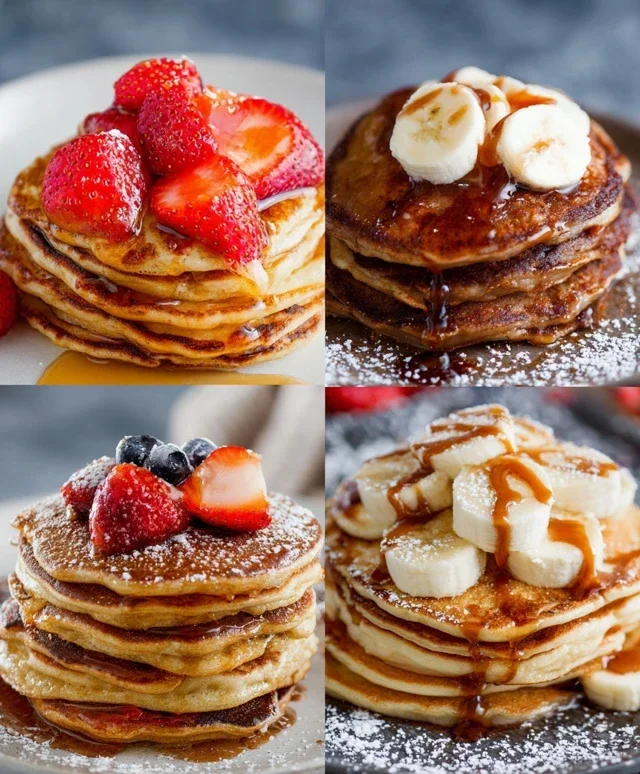 PART 1 – Healthy Breakfast – 6 easy-to-make healthy and delicious PANCAKE RECIPES