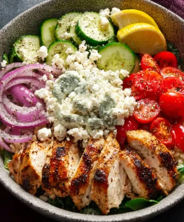 Greek Chicken Bowls