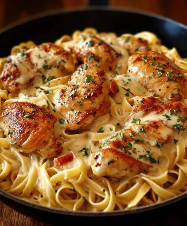 One-Pan Chicken with Buttered Noodles
