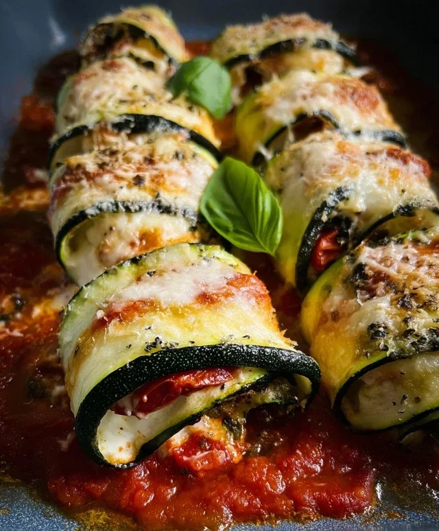 Vegan Zucchini Rollatini