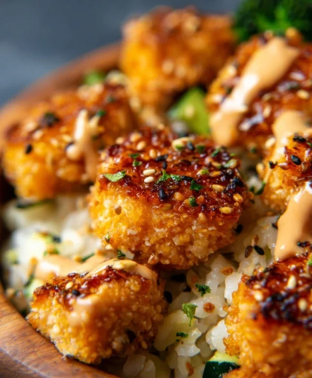 Bang Bang Salmon Bites