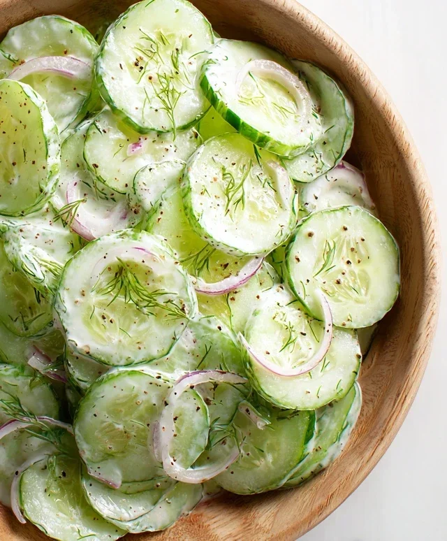 Polish Cucumber Salad