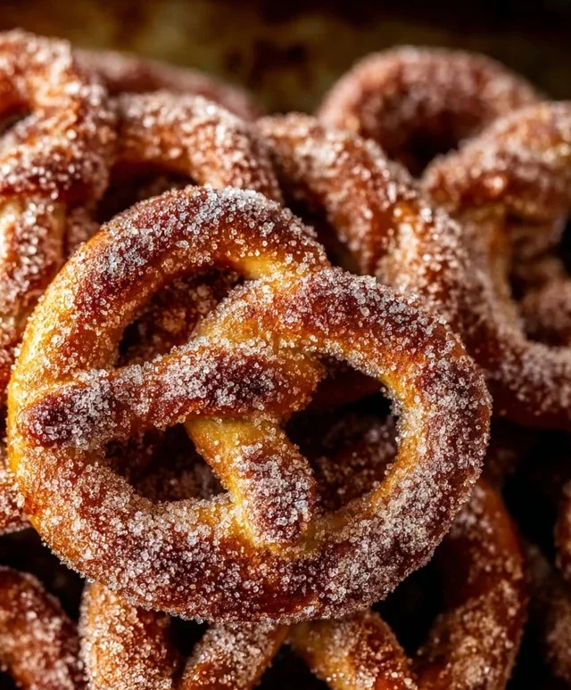 Cinnamon Sugar Pretzels