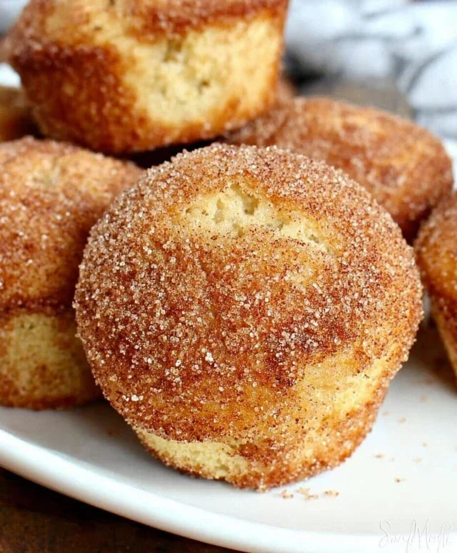 Keto Muffins- Classic Cinnamon "Sugar" Donut Style