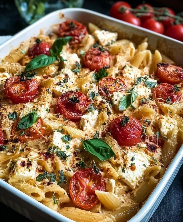 Baked Feta Pasta