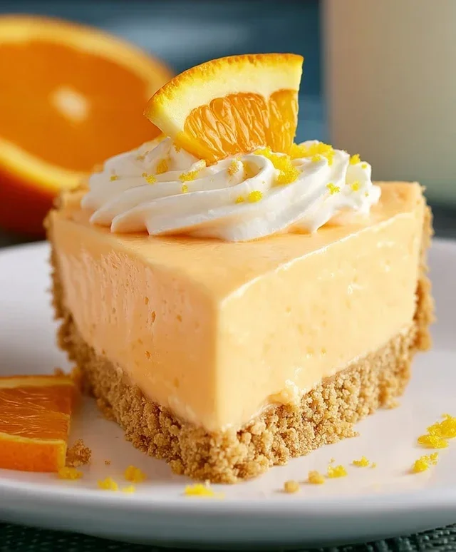 Orange Creamsicle Pie
