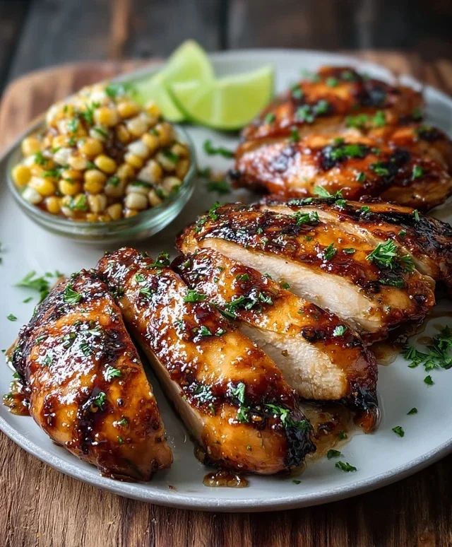 Grilled Hot Honey Chicken