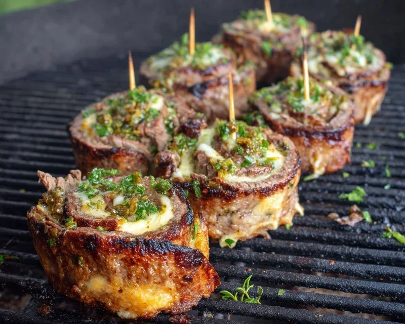 Cheesy Steak Pinwheels