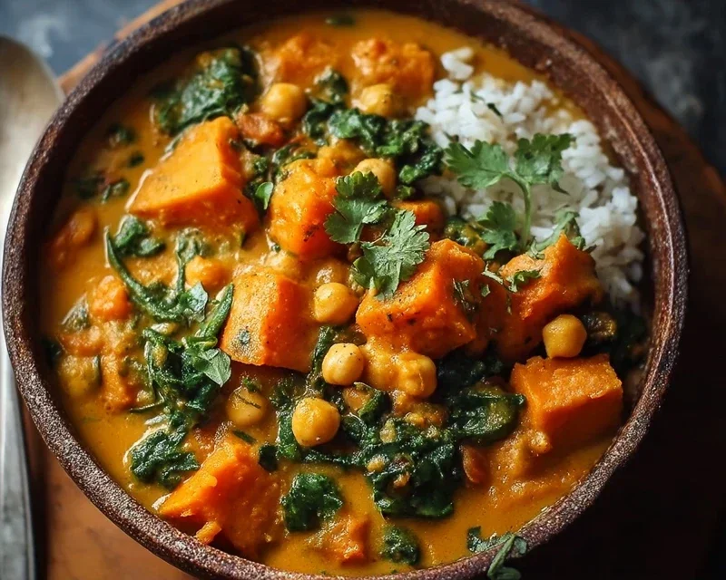 Sweet Potato and Chickpea Curry