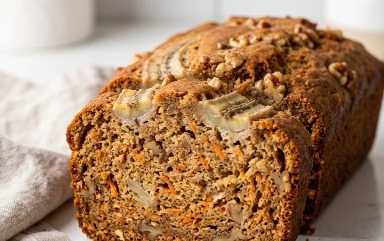 Carrot Cake Banana Bread