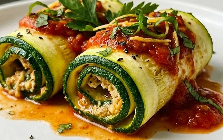 Vegan Zucchini Rollatini