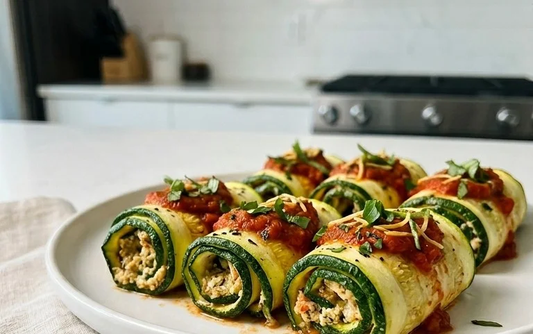 Vegan Zucchini Rollatini