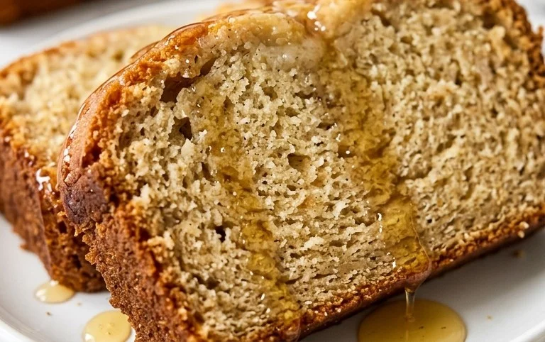 The BEST Honey Vanilla Banana Bread ~ Soft & Fluffy, Easy Recipe