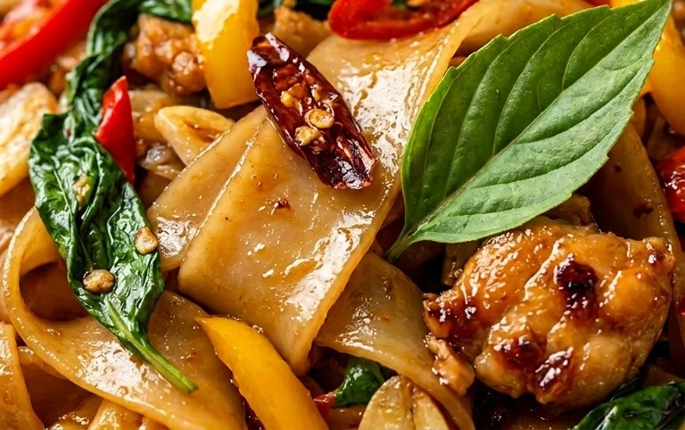 Drunken noodles