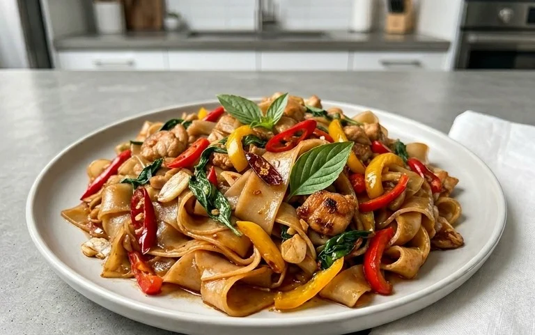 Drunken noodles