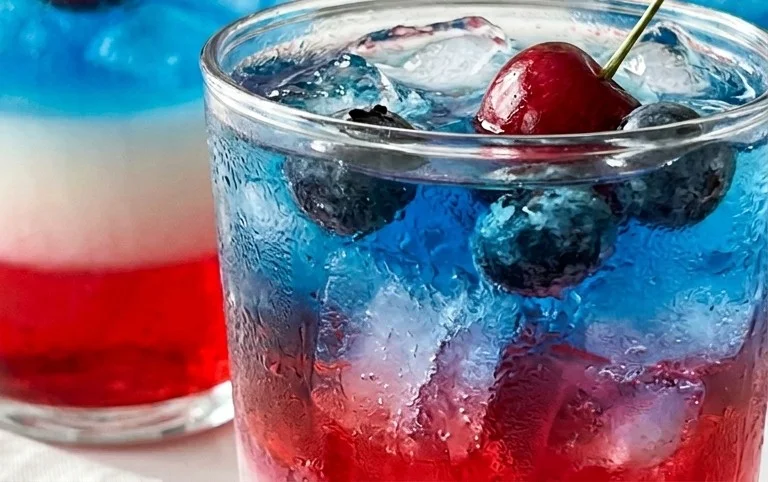 July 4th Layered Drinks Recipe