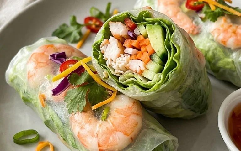 Lettuce Wrap Summer Rolls