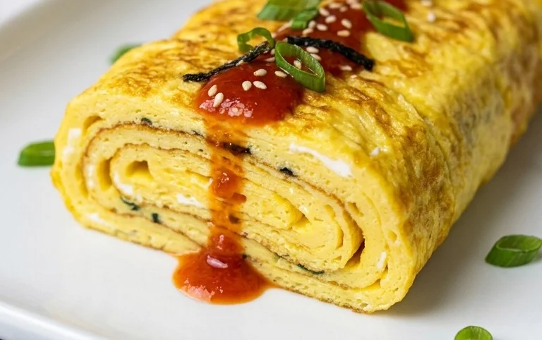 Gyeran Mari (Korean Rolled Omelette)
