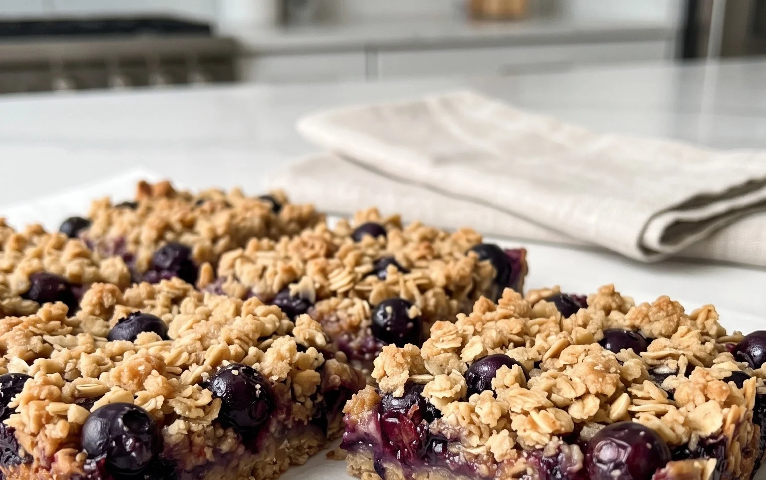 Blueberry Oatmeal Bars