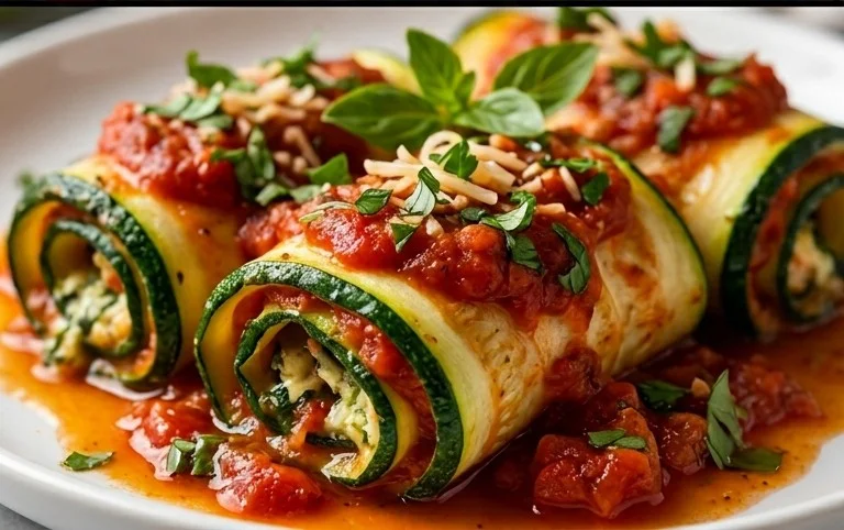 Vegan Zucchini Rollatini