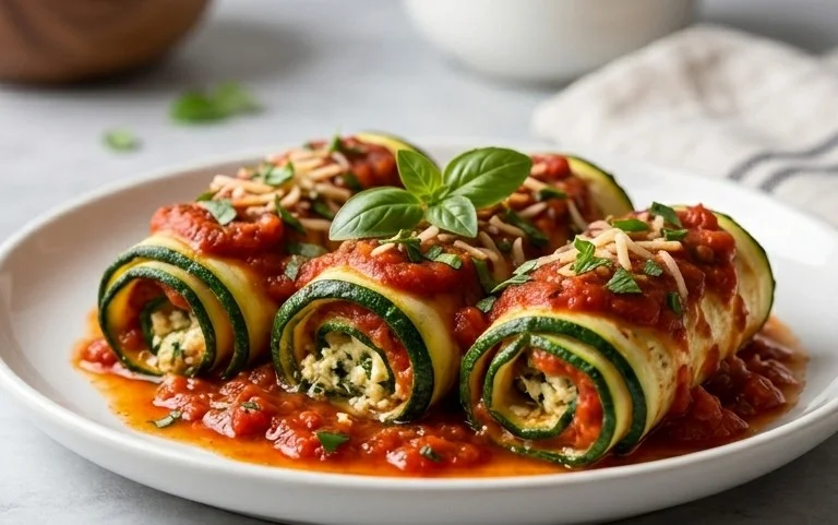 Vegan Zucchini Rollatini