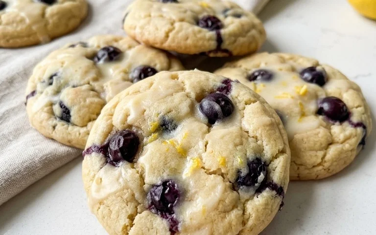 Lemon Blueberry Cookies Recipe