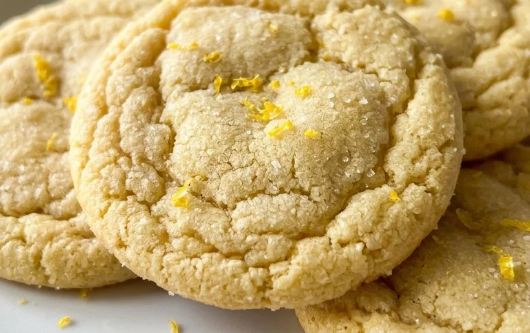 Soft & Chewy Lemon Cookies