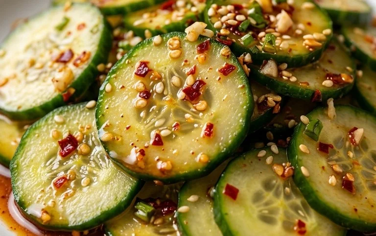 Spicy Asian Cucumber Salad