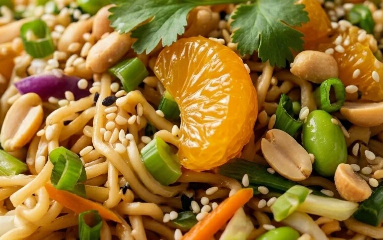 Crunchy Asian Ramen Noodle Salad Recipe