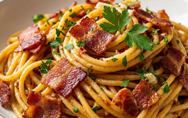 Beef Bacon Pasta