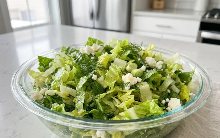 Maroulosalata (Greek Lettuce Salad)