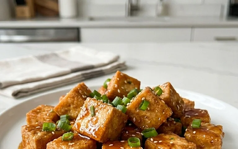 Honey Garlic Tofu