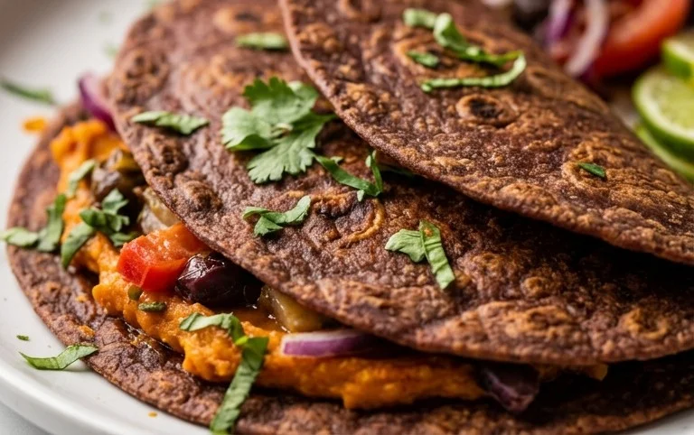 Sweet Potato Tortillas (Gluten-Free Vegan Wraps)